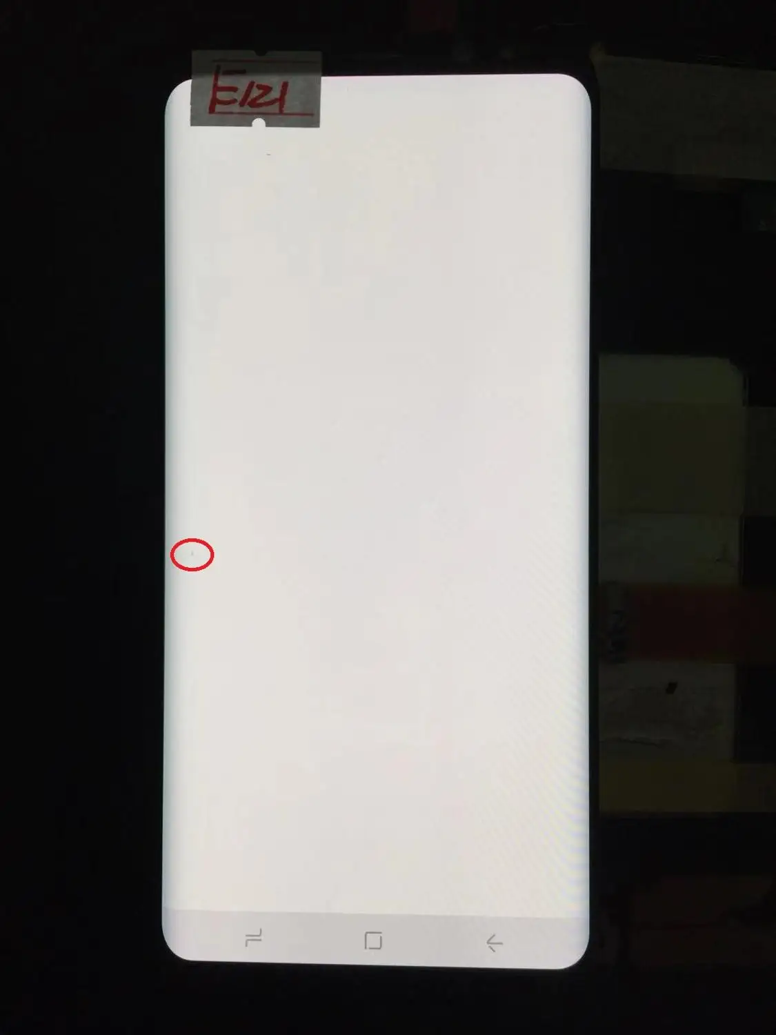ORIGINAL AMOLED LCD for SAMSUNG Galaxy Display S8+ Plus G955U G955F Touch Screen Digitizer With Black Dot - Цвет: NO.E121