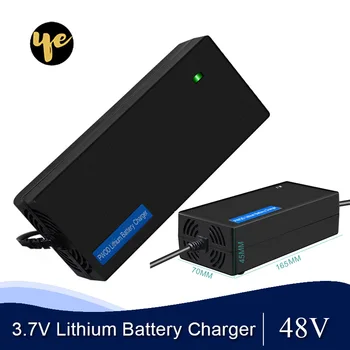 

3A Fast Charger Current 48V Lithium Battery Charger 13S 54.6V 14S 58.8V E bike Battery Charger Adapter suit for 3.7V Battery