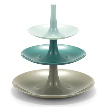 

High Quality 3 Layers Cake Plate Stand Desserts Fruits Rack Handle Fitting Party Supplier Cookie Cake Decorating Tools