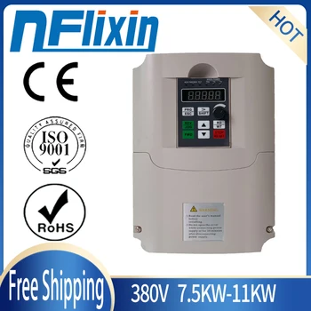 

Free Shipping- Best Selling 7.5kw11KW Frequency Inverter 3 Phase 380V /25A VFD /11KW vector control 11KW Vfd 11KW/AC motor drive