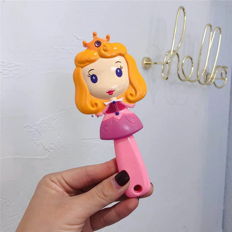 Расческа для волос Disney Princess Frozen Brosse Cheveux детская мягкая Антистатическая щетка