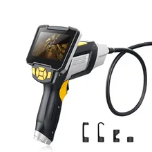 4,3 дюймов цифровой промышленный эндоскоп ЖК Водонепроницаемый Бороскоп ручной 1080P HD Видеоскоп Инспекционная камера Инструменты для ремонта авто