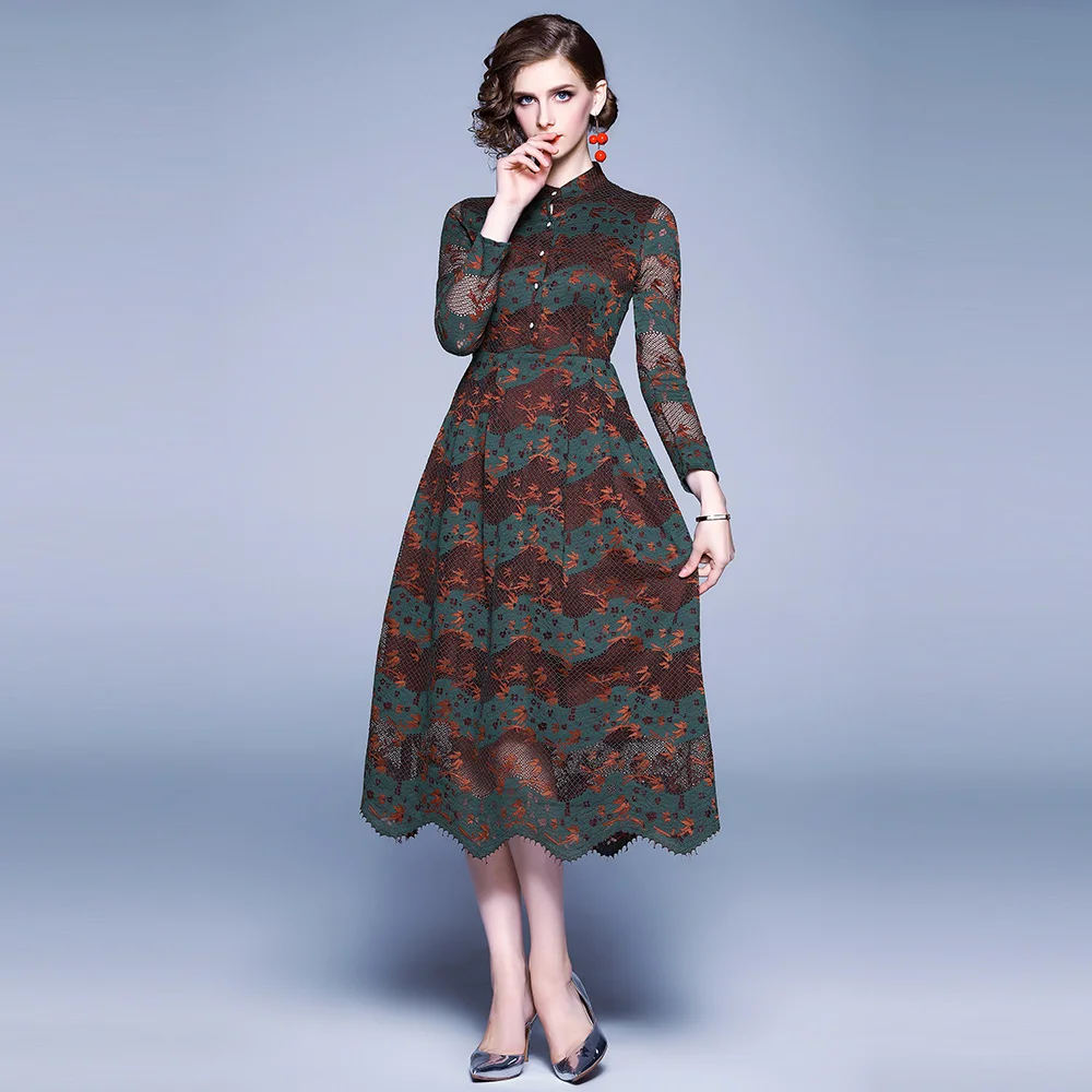 Женское длинное ажурное платье элегантное винтажное праздничное