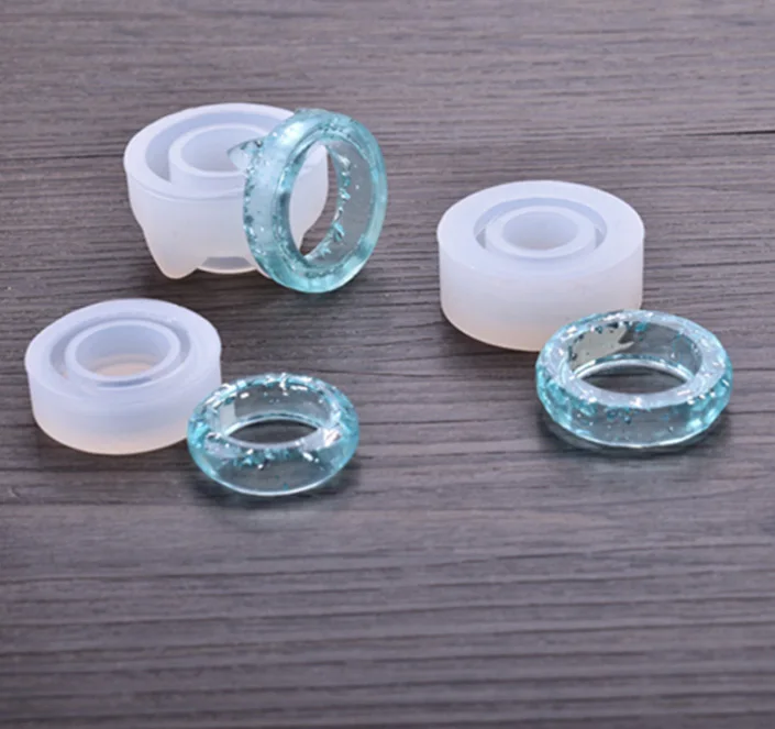 

Transparent DIY Silicon Round Cat Shape Ring Mold Mould Jewelry Making Tools epoxy resin molds for jewelry