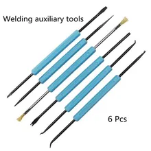

6 Pcs Welding Auxiliary Tools Sets Repair Welding Tools Circuit Board Soldering Kit Welding Assistance Cleaning Repair Tool