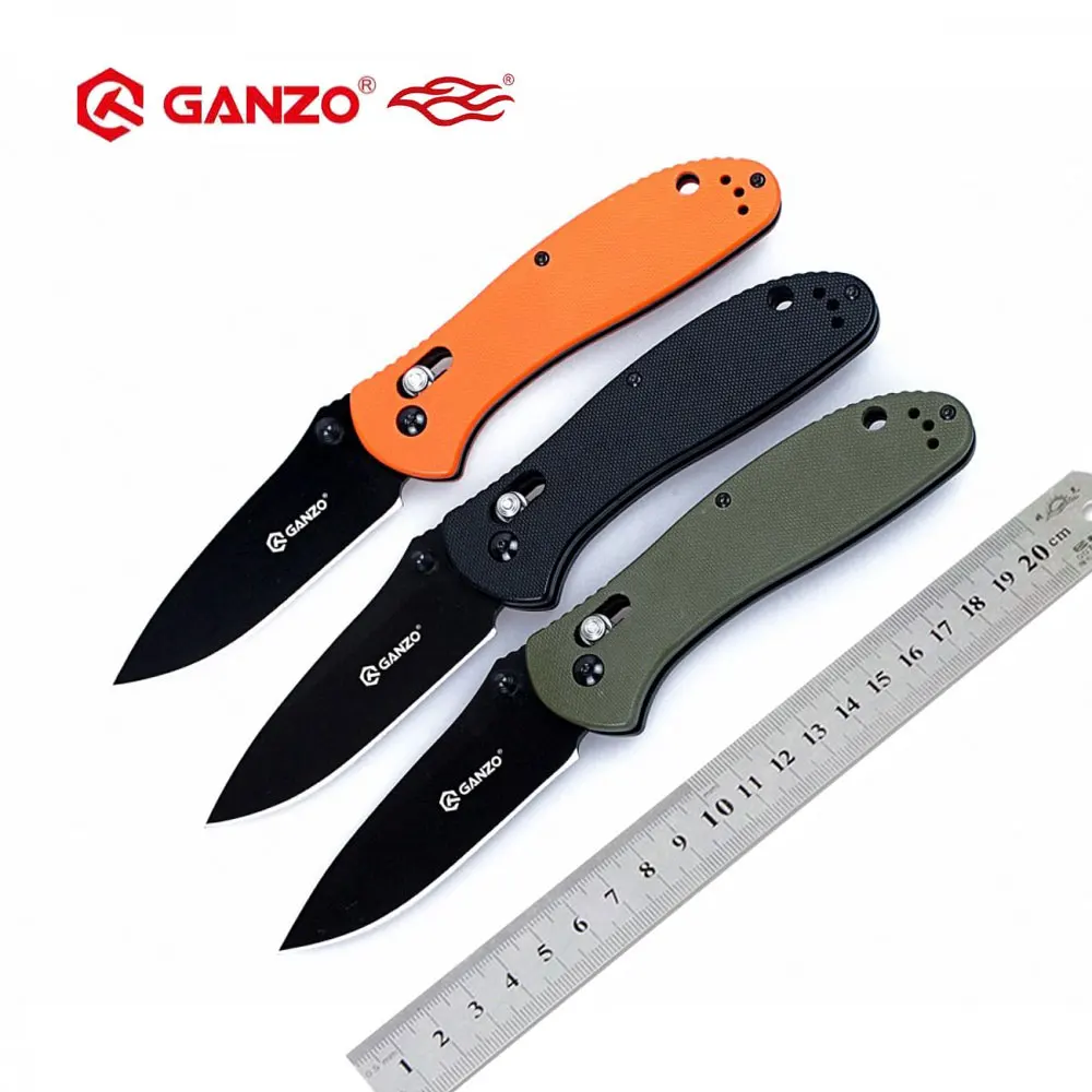 Складной нож Firebird Ganzo G7393 тактический карманный клинок из стали 440с и рукояткой G10