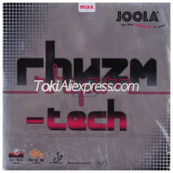 

Joola RHYZM Tech / Rhyzm-Tech (Speed Glue Effect) JOOLA Table Tennis Rubber Original JOOLA Ping Pong Sponge