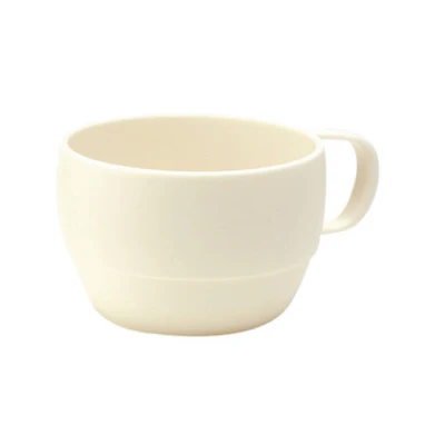 White x 3 GUIBOBO чашка для кофе PP пластиковая кружка для воды и молока безопасный, не содержит БФА здоровый 350 мл красочные большой емкости 3 шт./лот NO019731141 - Цвет: White x 3
