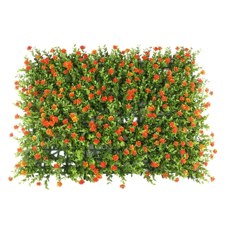 ELEG-60x40cm искусственный Луг искусственная травяная стена Панель для свадьбы или домашнего украшения-7