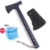 Outils de camping multifonctions en plein air hache en aluminium pliant Tomahawk hache de sauvetage de lutte contre l'incendie hachette de survie ► Photo 1/6