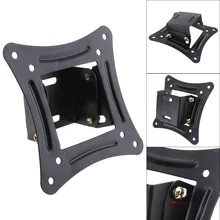 Soporte de montaje en pared Universal para TV, marco fijo plano para TV, compatible con inclinación de 15 °, apto para pantallas LED de 14-26 pulgadas, 1 ud.