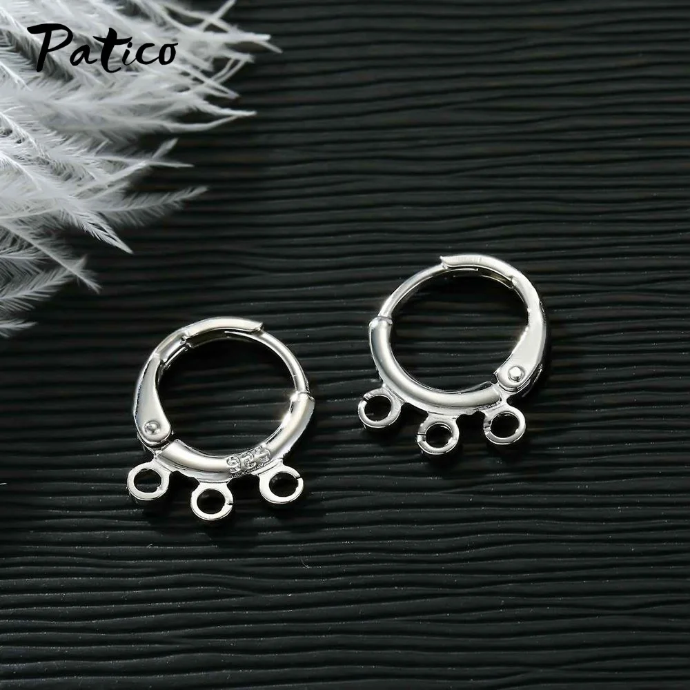 New 2020 Arrivals DIY Earrings Clasps Hooks Woman Jewelry Findings Earrings Accessories Three Holes Making Components 17mm New 2020 Arrivals DIY Earrings Clasps Hooks Woman Jewelry Findings Earrings Accessories Three Holes Making Components 17mm