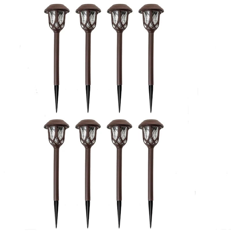 

New 8Pcs Waterproof LED Solar Underground Lights Lawn Lamp Courtyard Solar Buried Floor Light Outdoor Garden Path Lamp Ground Li