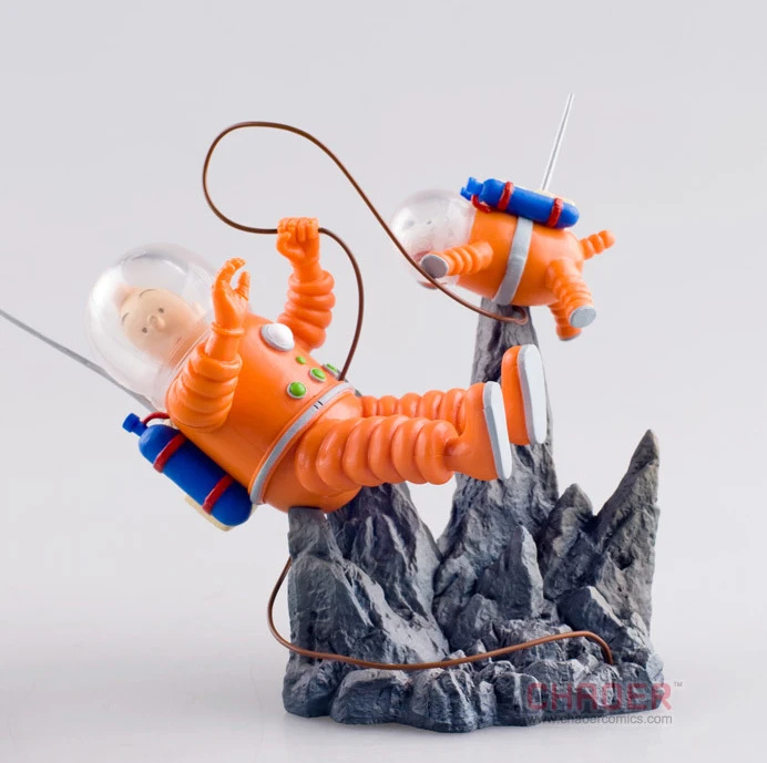 Приключения Tintin Milou Снежный космический костюм назначение Луна объектиф Lune