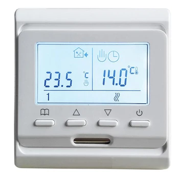 

Warm Controller Thermostat Electric Digital Memory Function Heating Floor 220V