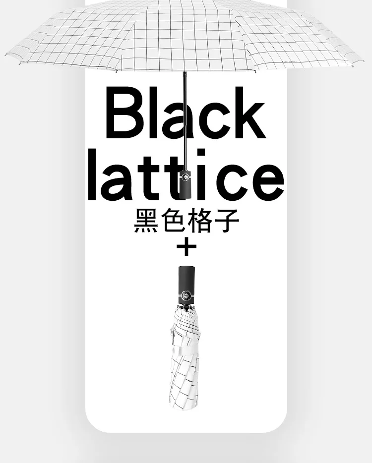 Three Folding Self-opening Umbrella Men And Women Top Grade Gift Umbrella Extra-large All-Weather Umbrella Vinyl Parasol Adverti