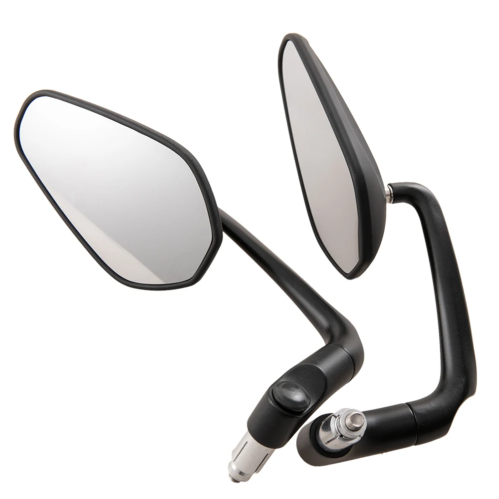 

CNC Universal Motorcycle 8 mm/10 mm Side Mirrors Rear View Mirror Black Chrome for BMW R1200GS S1000R F650GS K1200LT Accessories