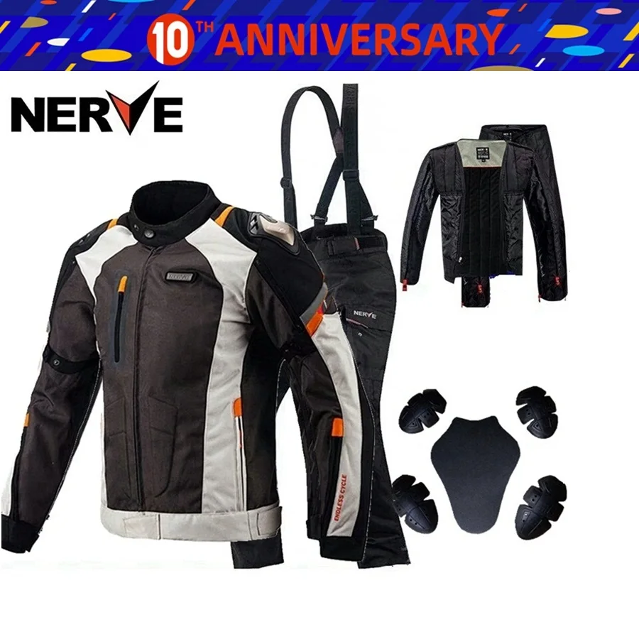 

Бесплатная доставка, 1 комплект, зимняя Защитная куртка для мотоциклистов, водонепроницаемая теплая куртка для гоночных мотоциклов с 9 накладками