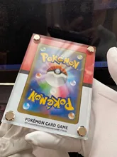 

New Slot Pokemon Box Card Holder Display Collection Game Card Protector Magnetic Transparent Magic Christmas Gift