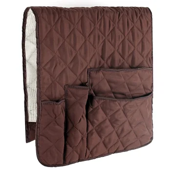 

Anti-Slip Armrest Caddy Pocket Organizer for Sofa Couch Chair Recliner, Storage for Phone, Book, Magazines, Armchair Remote Cont