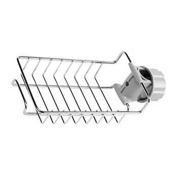 

Stainless Steel Hot Sink Hanging Storage Rack Holder Faucet Clip Bathroom Kitchen Dishcloth Clip Shelf Drain Organizer