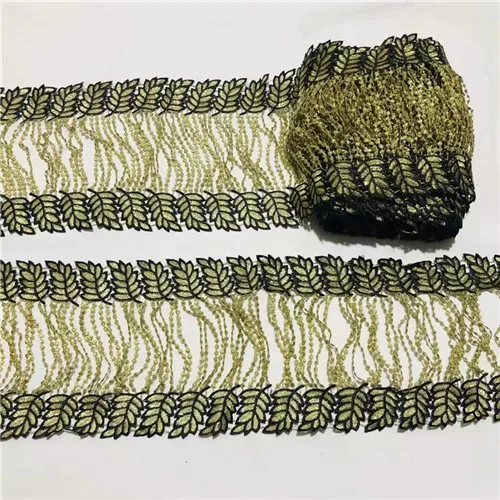 10yards Mix бежевые хлопковые кружева планки DIY Hometexile одежда edge-сверлильный Хлопок ленты хлопок Материал XM111803 - Цвет: same as picture4