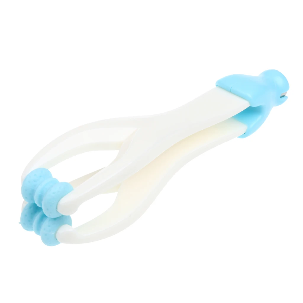 Lightweight Travel Finger Massager Hand Toe Joint Massage Handheld Trigger Point Double Roller Massage Tool
