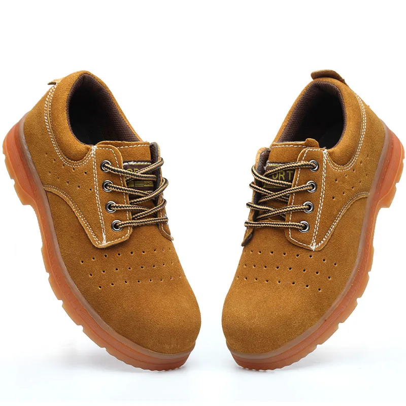 

Safety Shoes Breathable Men's Smashing Anti Puncture Oil-Resistant Oil Resistant Acid And Alkali Resistant Steel Head Steel Inso