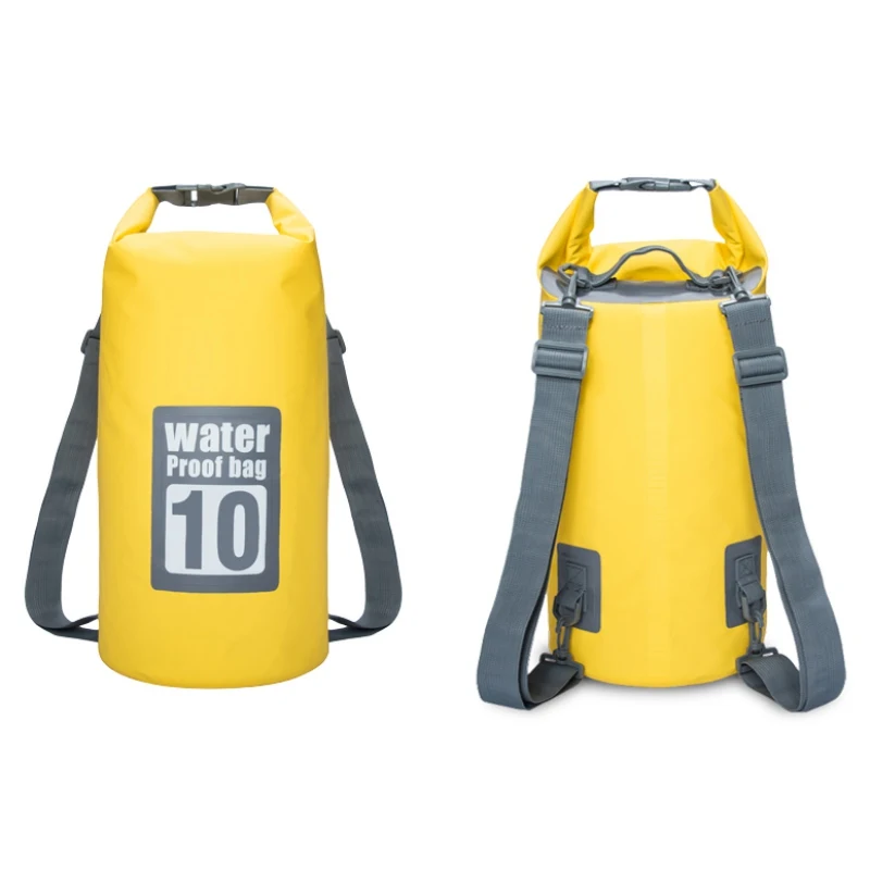 10L Floating Waterproof Dry Bag Pack Sack Swimming Rafting Kayaking Drifting Backpack Outdoor Water-resistance Bag