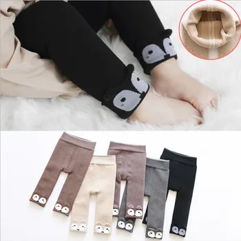 

Cute Toddler Baby Girls Kids Skinny Pants Fox Print Stretchy Warm Leggings Autumn winter newborn baby Clothes