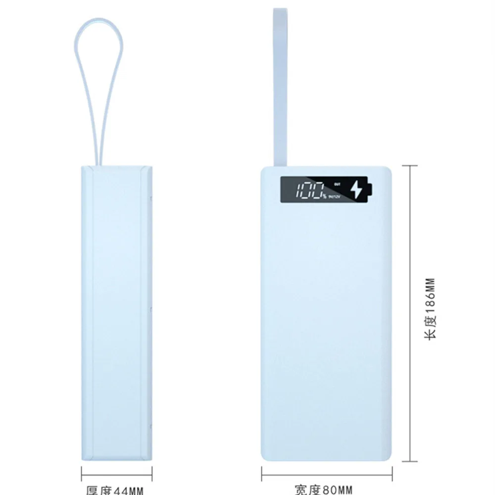 Мощность банк чехол 18650 16 QC3.0 Батарея держатель Зарядное устройство в форме