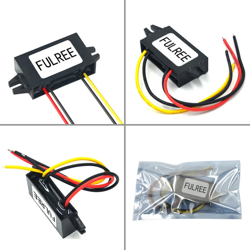 

DC DC Converter Step Down Buck Regulator Voltage Transformer Stabilizer for Cars 24 V to 12 V 1A 2A 3A 5A 8A 10A 12A 15A 20A 30A