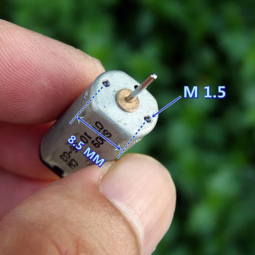 NdFeB сильный магнитный Микро Мотор DC 4,2 V 35000rpm высокоскоростной DIY мотор с высоким крутящим моментом N40 RC вал двигателя диаметром 1 мм
