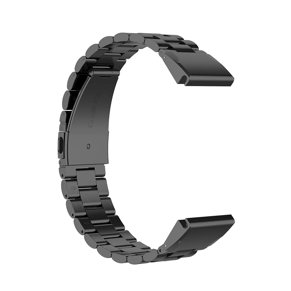 Ремешок из нержавеющей стали с тремя бусинами для часов Garmin Fenix6S 5S 5S Puls Сменные аксессуары для браслетов