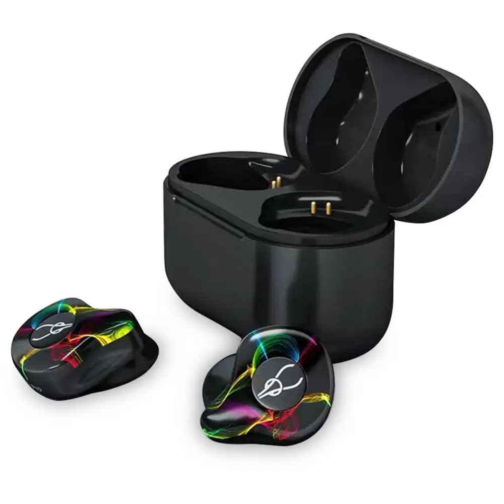 Sabbat X12 Pro Bluetooth Беспроводные наушники с зарядным устройством мини портативные невидимые наушники BT5.0 стерео объемные наушники - Цвет: Dancer