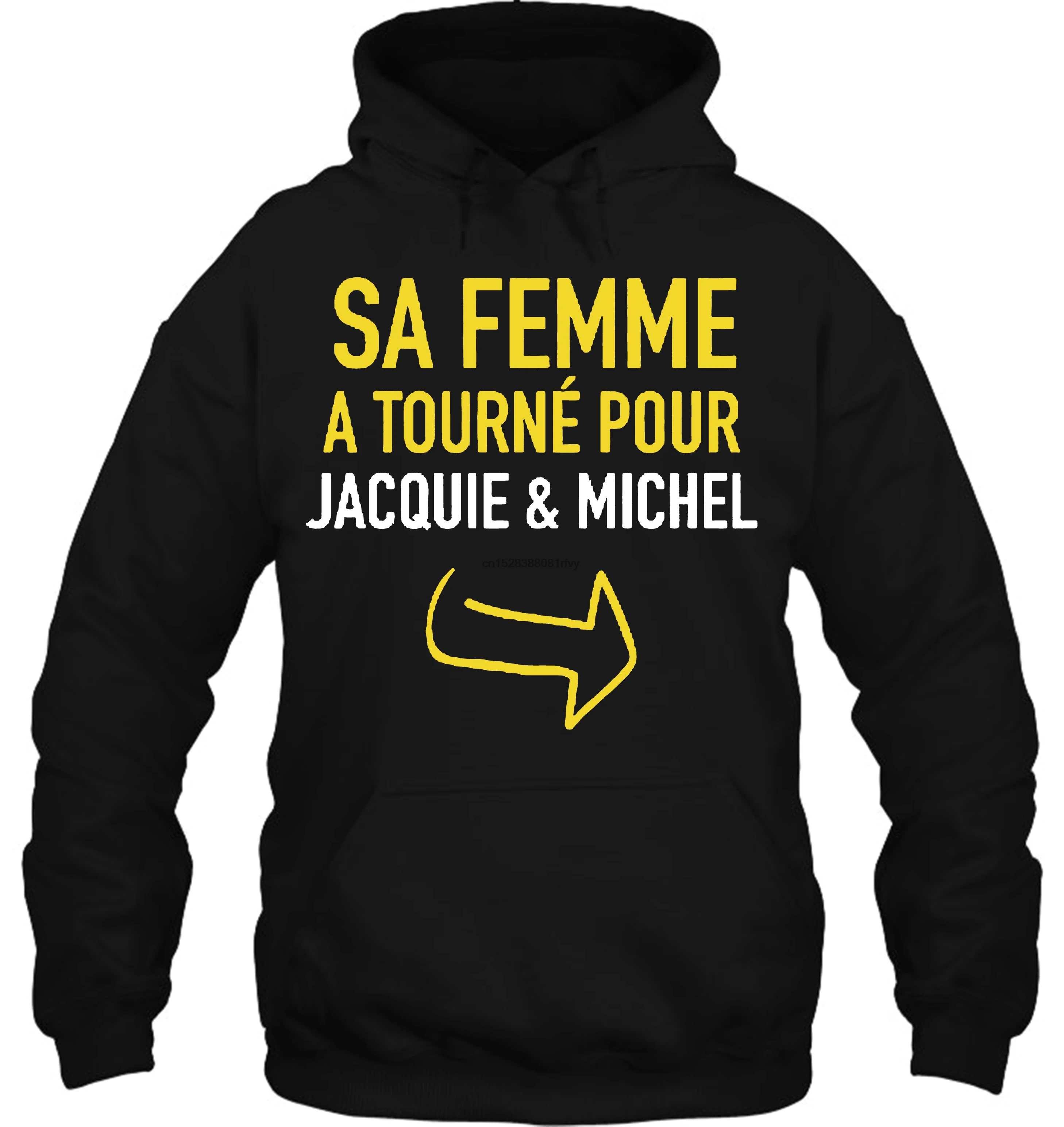 Мужская футболка с капюшоном Jacquie et Michel Provoc женская уличная одежда