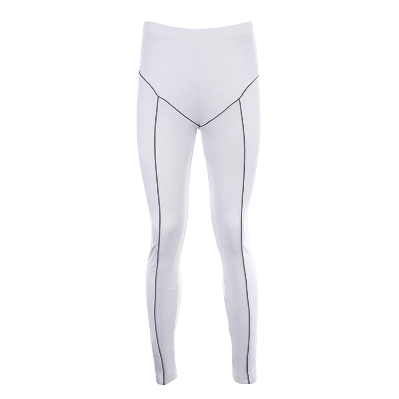 White Pant Rockmore Светоотражающие полосатые леггинсы с высокой талией для женщин, комплект с топом на молнии, облегающие леггинсы для фитнеса, обтягивающие брюки-карандаш, уличная одежда - Цвет: White Pant