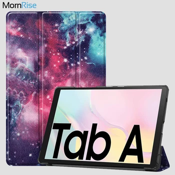 

Painted Magnetic Smart Cover for Samsung Galaxy Tab A7 8.4 2020 T500 Case For SM-T500 Leather Case Tablet Stand Trifold Fundas