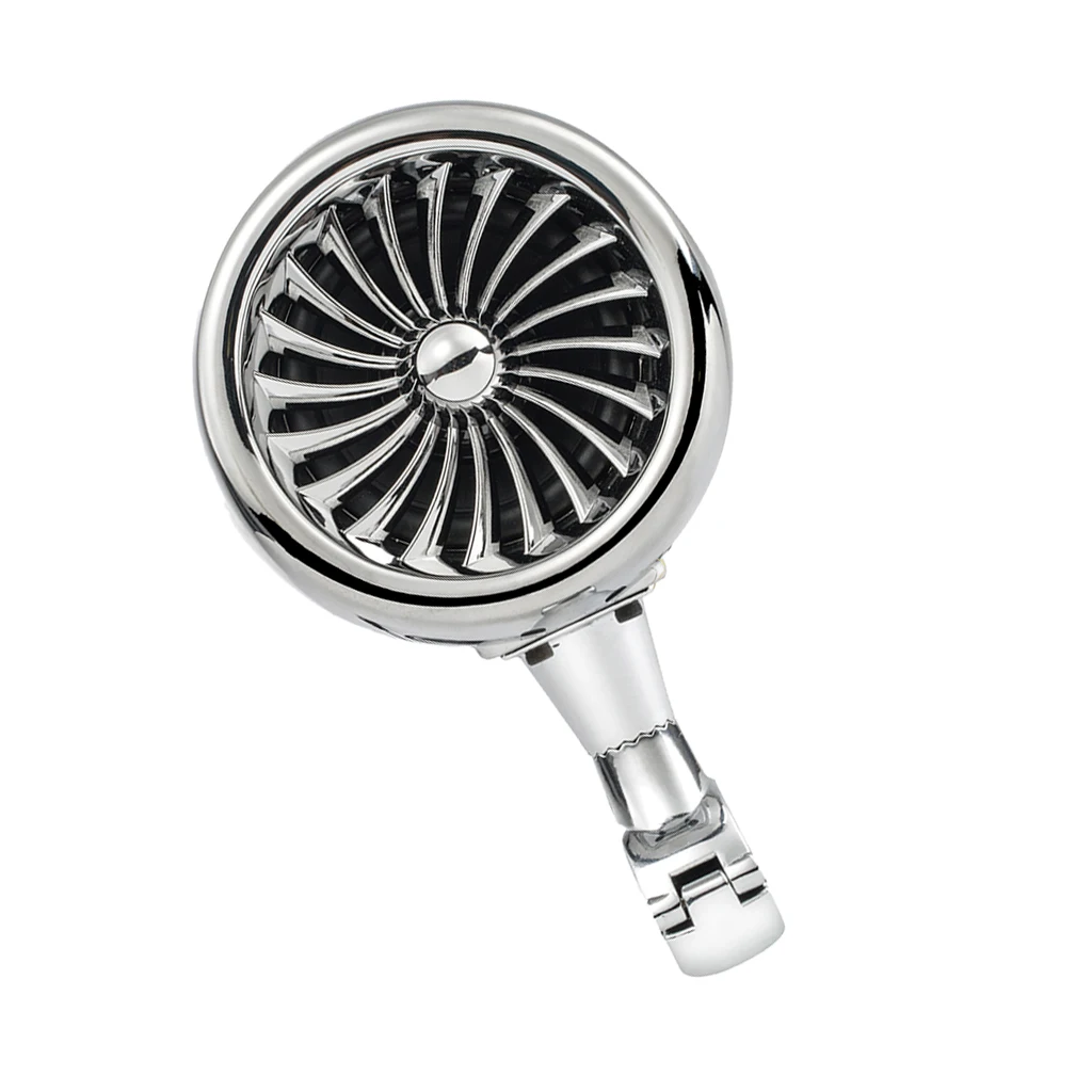 

Waterproof Bluetooth Motorcycle Stereo Speakers 18-25mm Handlebar Mount MP3 Music Player Sound System - Silver