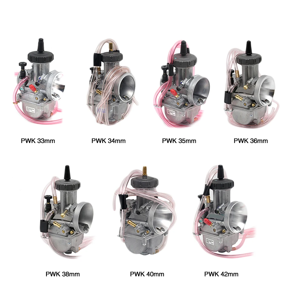 ZS Racing Motorcycle Keihin PWK Carburetor 33 34 35 36 38 40 42mm Racing Carb Universal 2T 4T engine Dirt Bike Scooter ATV Quad