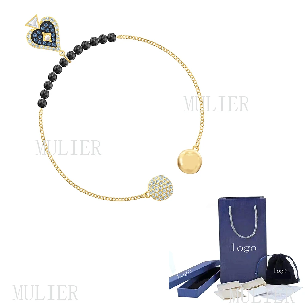 

MULIER REMIX SERIES Spade Strand Exquisite and niche tarot round Bead Decoration Design Bracelet lady 5486590 Gift first Choice