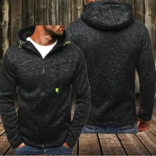 Мужские толстовки, пуловер с длинным рукавом, мужские толстовки на молнии, мужской спортивный костюм в стиле хип-хоп, осенне-зимние толстовки, пальто