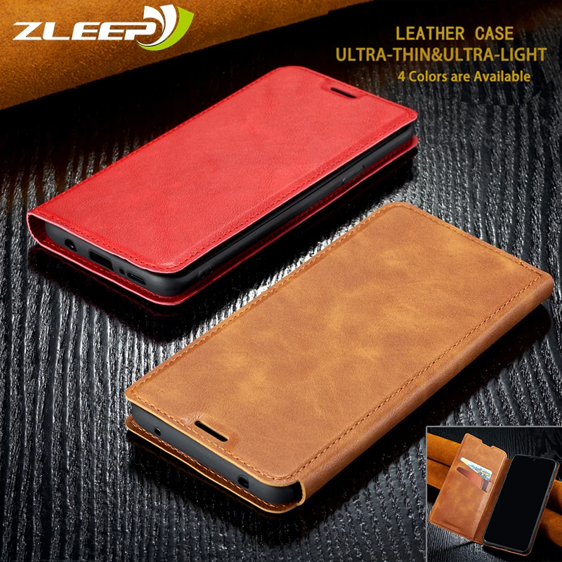 

Ultra Slim Thin Etui 8plus Case For iPhone 7 8 6 6s Plus 11 Pro XS Max XR X Luxury Leather Flip Magnetic Card Stand Phone Cover