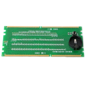 

DDR2 and DDR3 2 in 1 illuminated Tester with Light for Desktop Motherboard