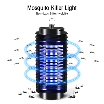 

Mosquito Killer Lamp USB Electric No Noise Electric Mosquito Killer Light Smokeless Odorless Insects Trap Lamp for Home Room