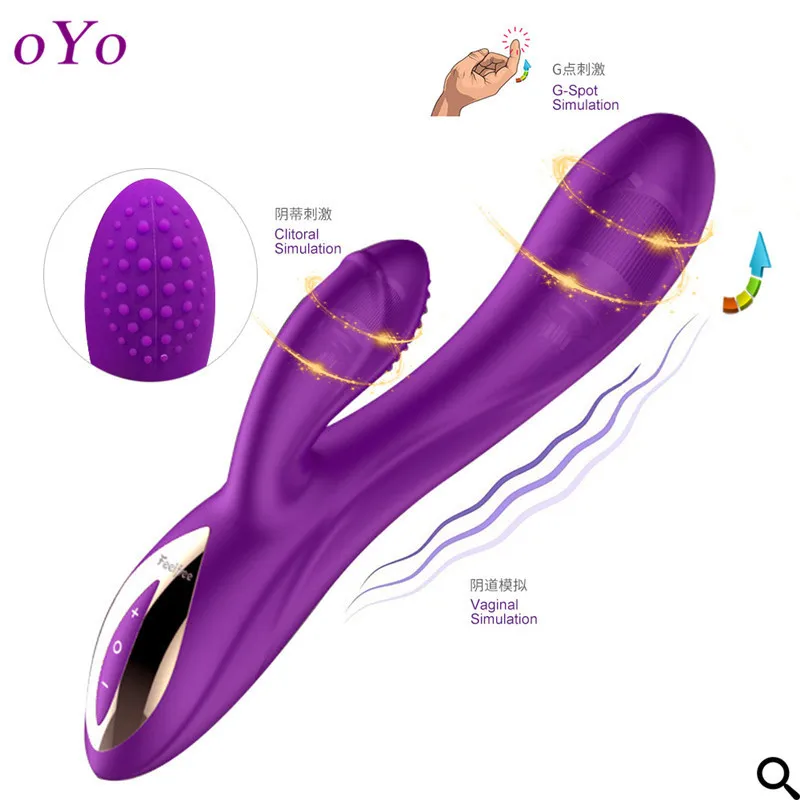 Oyo Vibrator 10 Modes G Spot Vagina Shocker Sex Product USB Rechargeable Female Masturbation Dildo Toy For Woman | Красота и здоровье