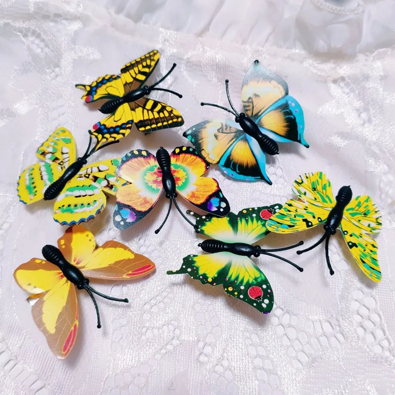 

5pc Butterfly Hair Clips Grip Claw Barrettes Headdress bride Hair Styling Accessories Tool Mixed Color big Clamps Jaw Hairpin
