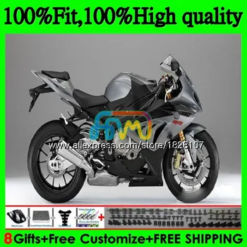 

100%Fit Injection For BMW S1000 RR S1000RR 15 16 17 18 19 59BS.81 Grey black S 1000RR 1000 RR 2015 2016 2017 2018 2019 Fairing