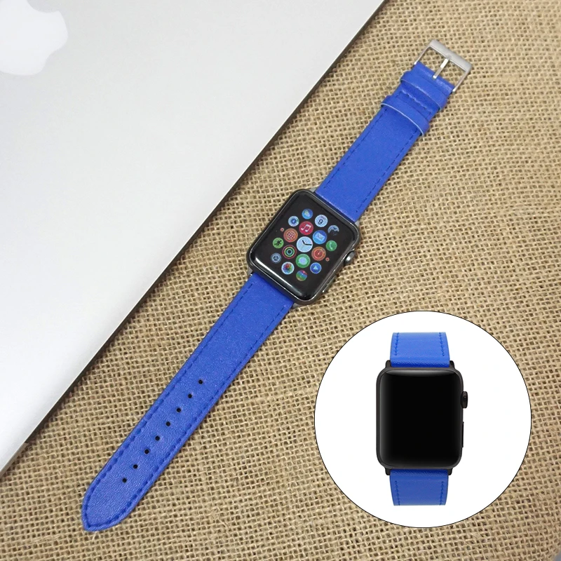 Leather Strap For Apple Watch Band 4 5 42mm 38mm iwatch Band 44mm 40mm For Apple 1
