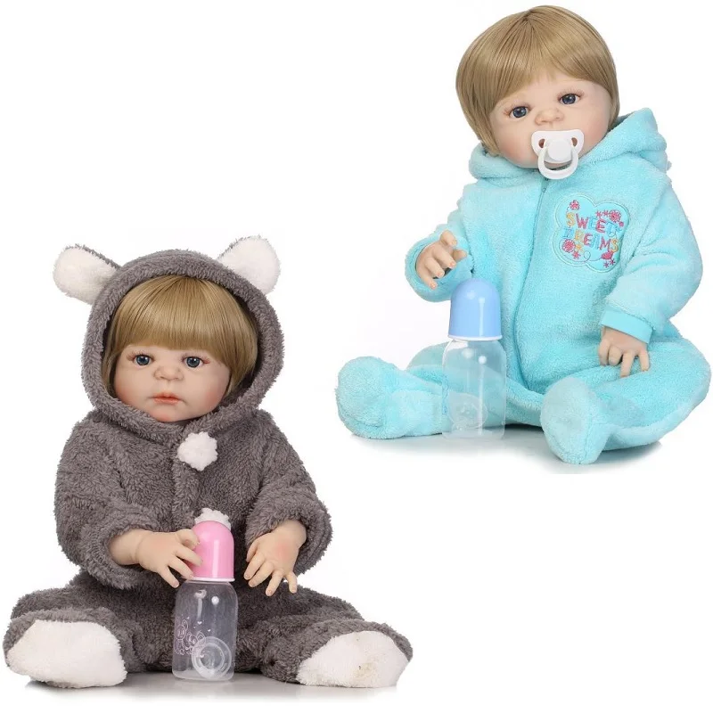 

Lifelik Reborn Baby Boys and Girls Dolls Silicone Full Body Newborn Twins bebe Washable Bath Toy For Kids Christmas Gift